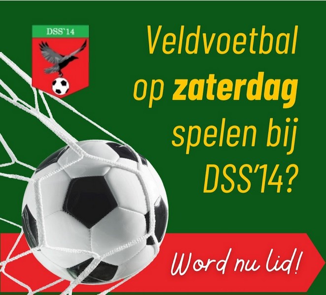 Zaterdagvoetbal bij DSS'14